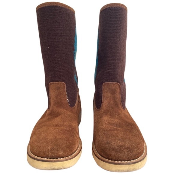 Limited Edition🔸Ortega x Unionmade x Modern work🔸Wool Chimayo Boots🔸Vintage - Picture 5 of 10